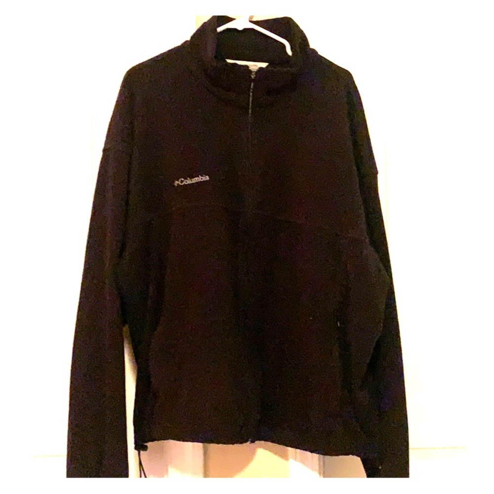COLUMBIA FLEECE JACKET (Black)